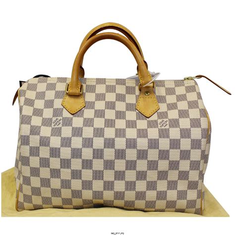 louis vuitton speedy damier azur old|speedy 30 damier price.